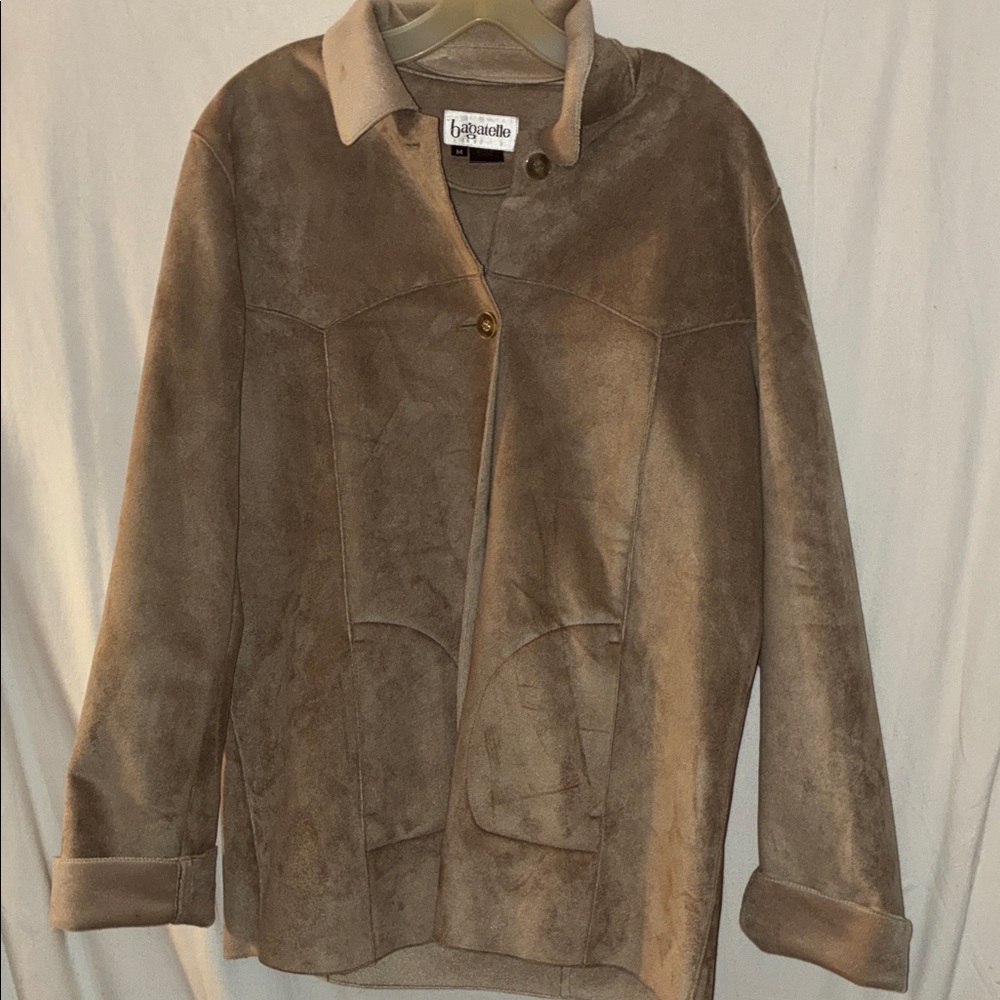 Bagatelle Tan Teddy Jacket